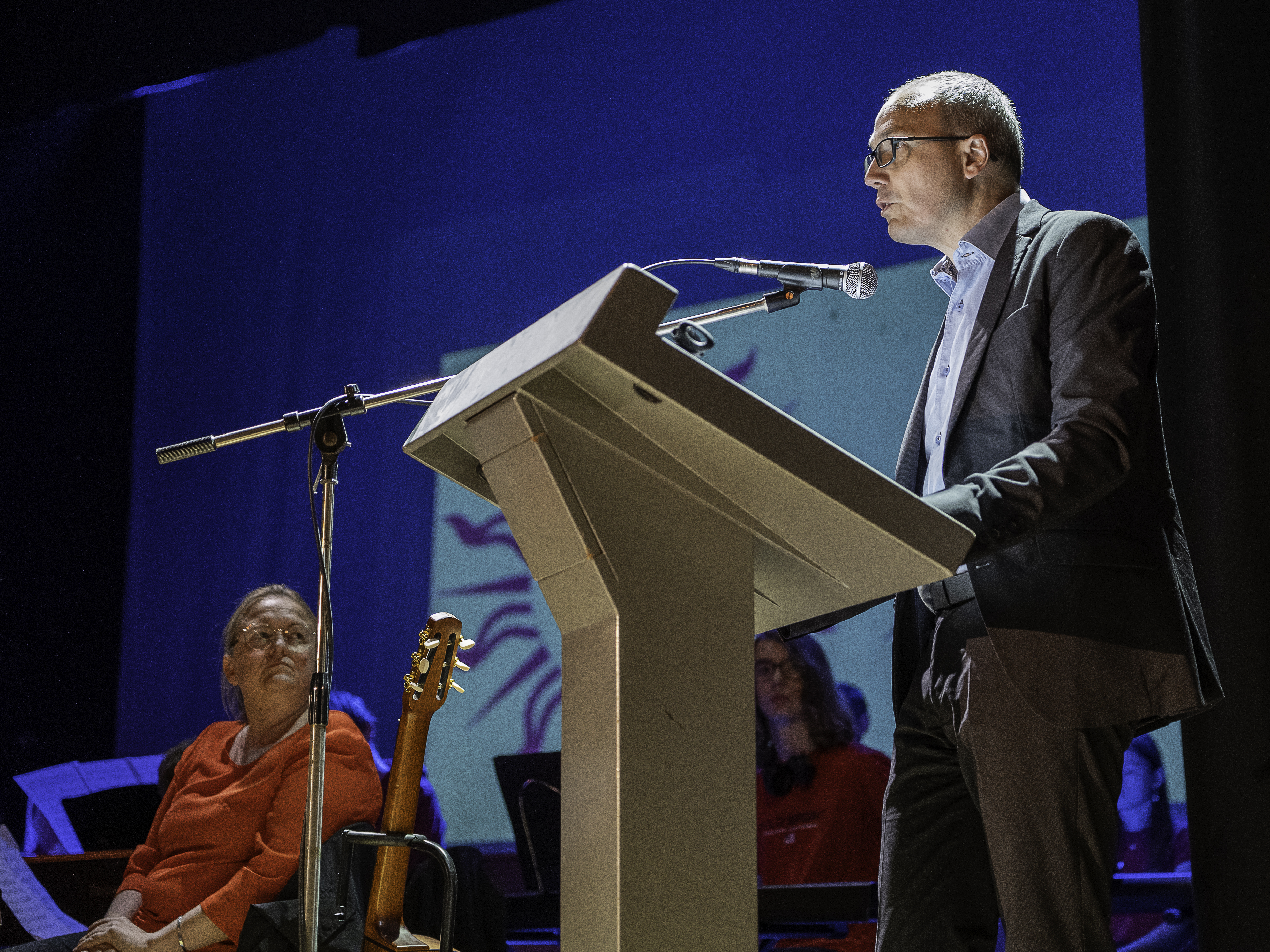 Gonzague Milis, président de l'Association des Anciens du Collège