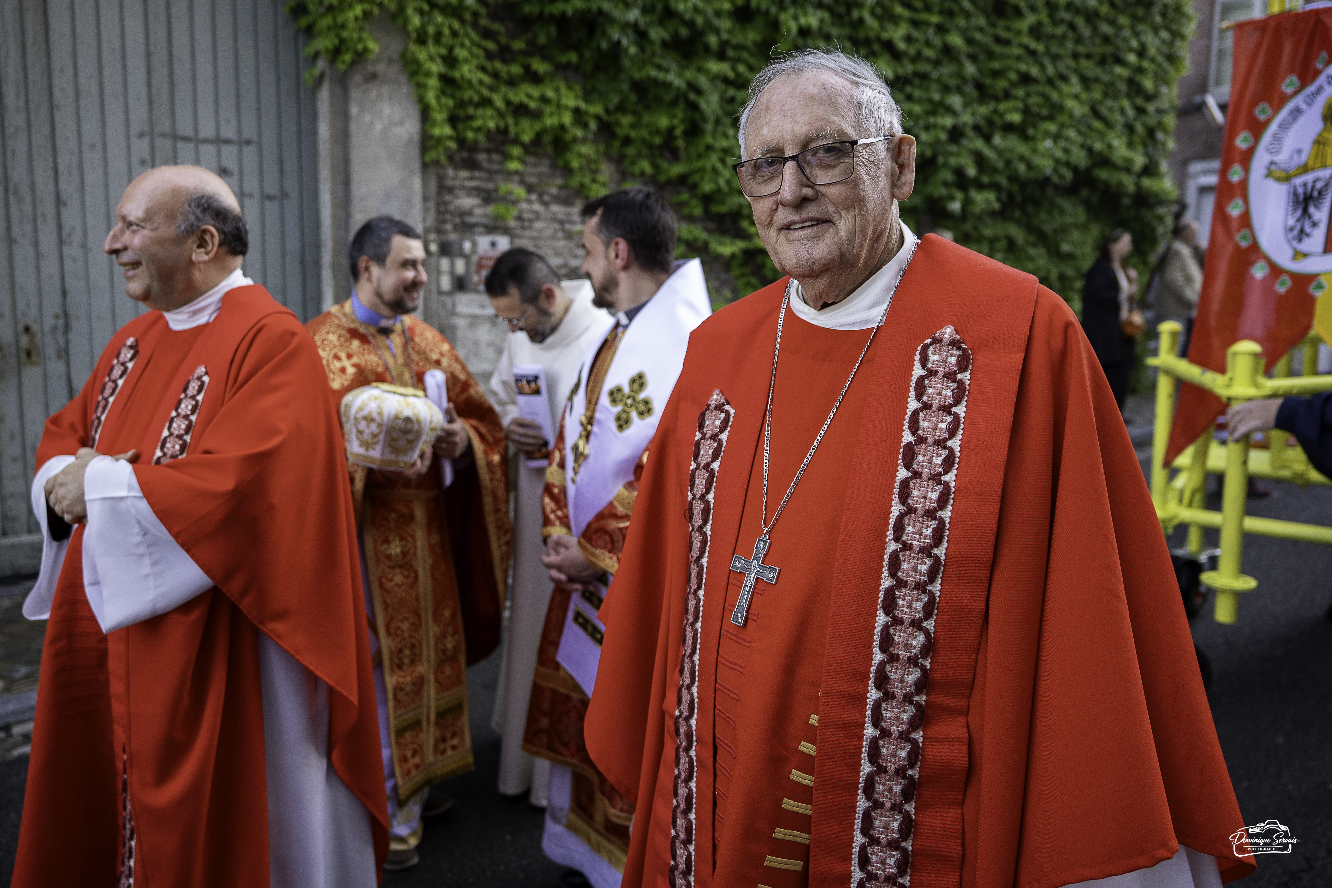 Le nonce apostolique Mgr Franco Coppola et Mgr Eugène Rixen, évêque émérite de Goiás